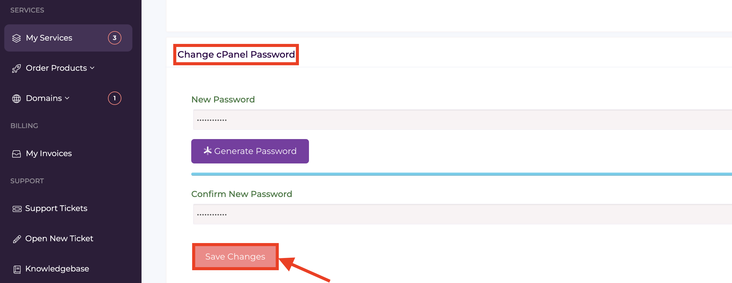 change-your-cpanel-password