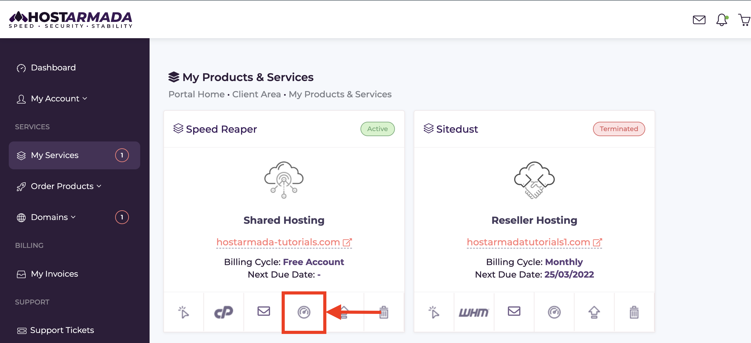 find-nameservers-under-next-due-date